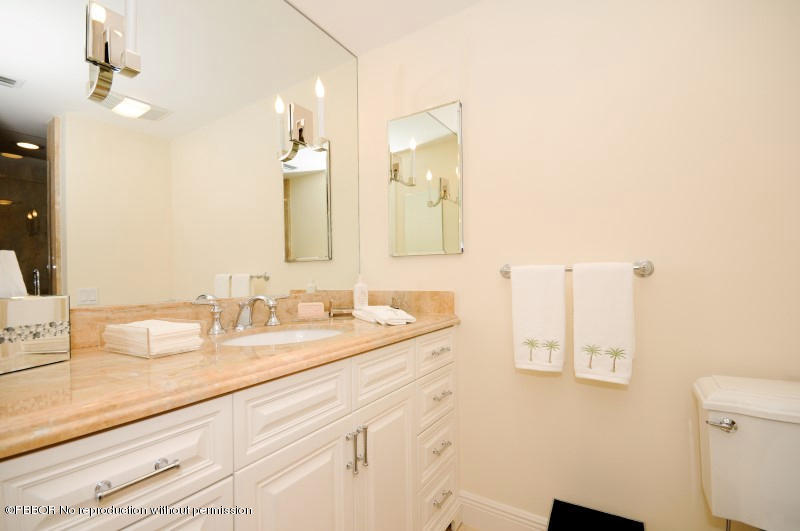 2185 Ibis Isle Road, Unit 2 Palm Beach, FL 33480 - Photo 12 of 26 a bathroom with a sink and a mirror