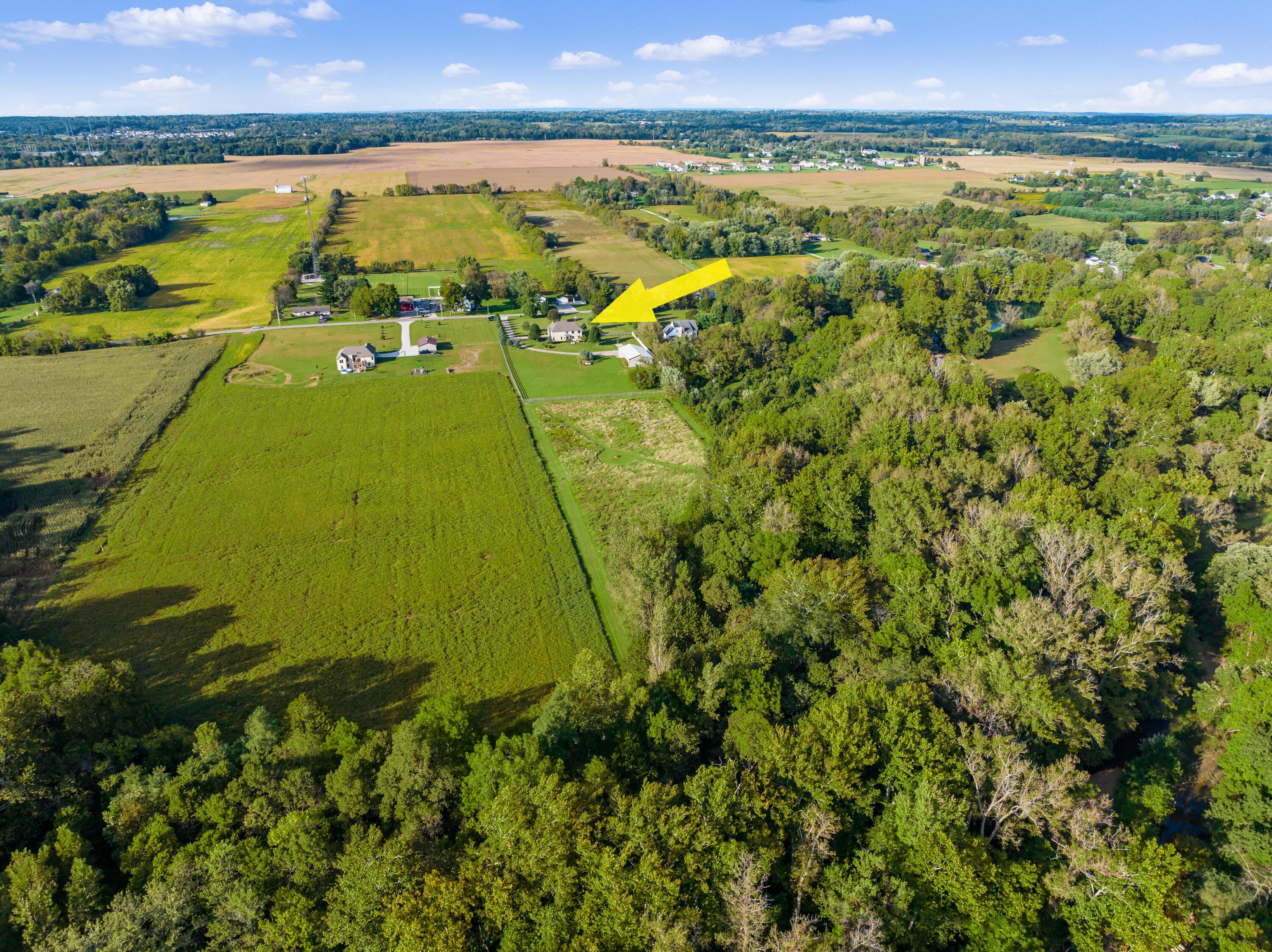 7733 Refugee Road Southwest Etna, OH 43062 - Photo 40 of 42 Rear Aerial