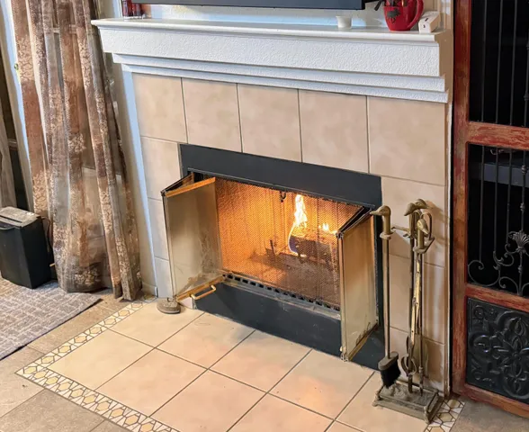 a view of front door