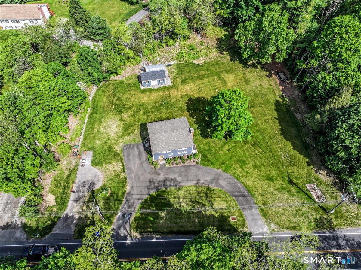 19 Botsford Hill Road Newtown, CT 06470 - Photo 4 of 40 an aerial view of a house with outdoor space and street view