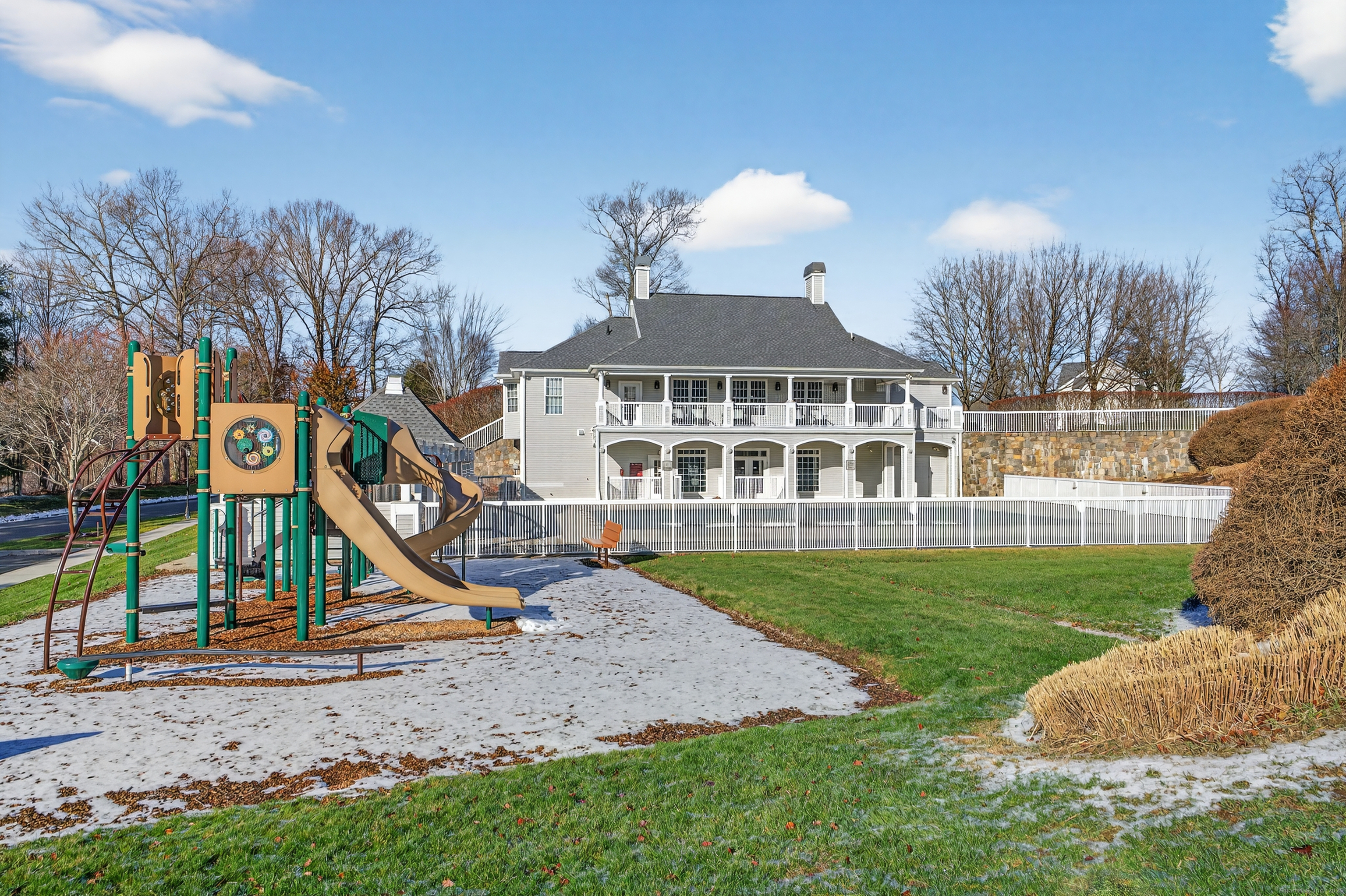 1902 Revere Road, Unit 1902 Danbury, CT 06811 - Photo 35 of 37 a view of a house with a yard and a slide
