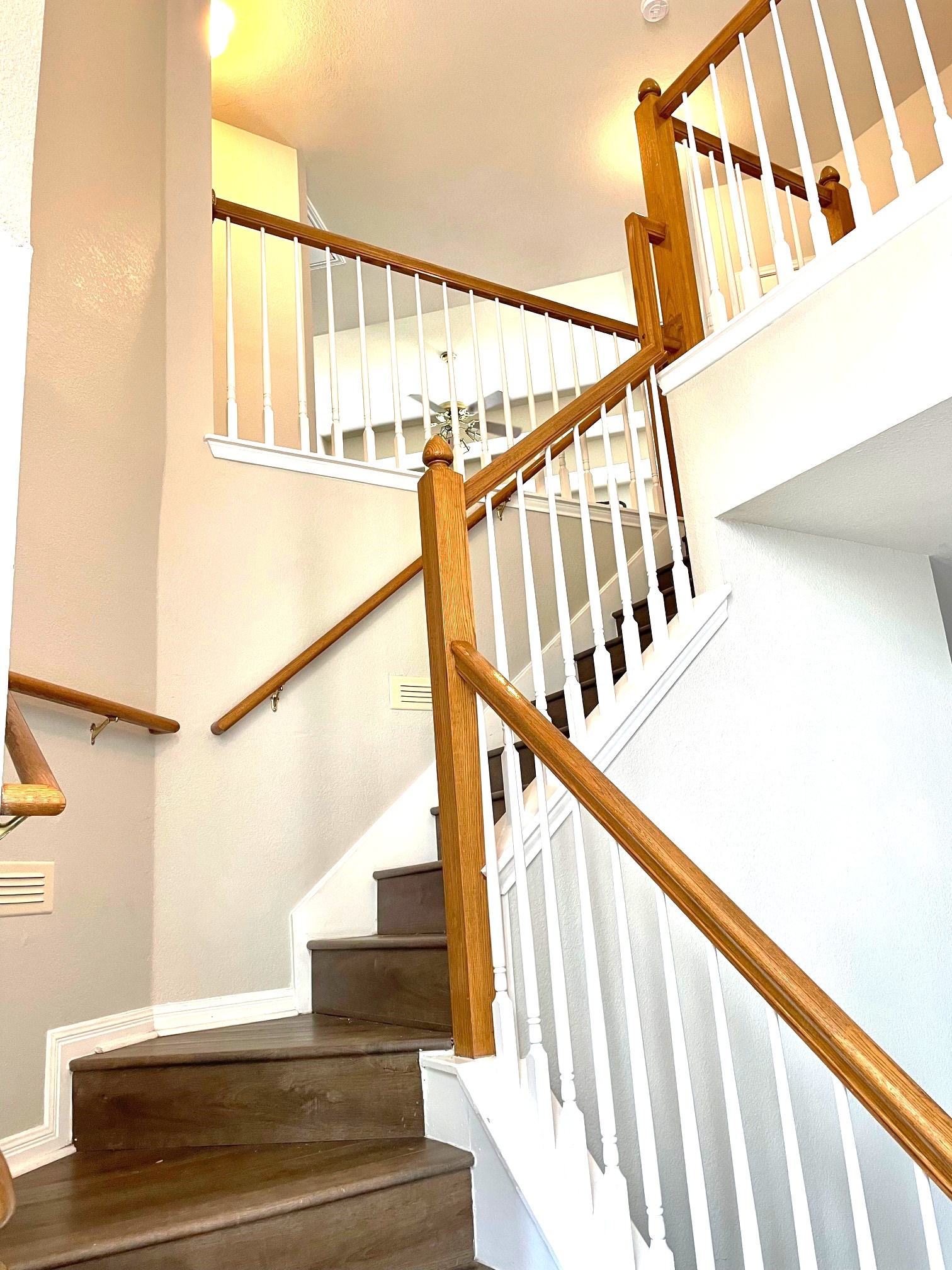 8504 Ephraim Road Austin, TX 78717 - Photo 9 of 16 Stairs with wood finished floors