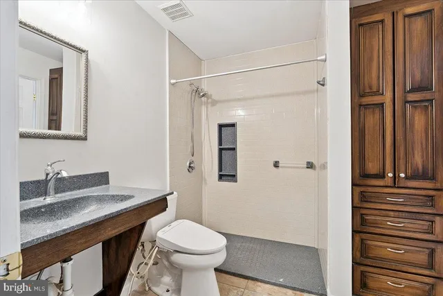 a view of a balcony with an outdoor space