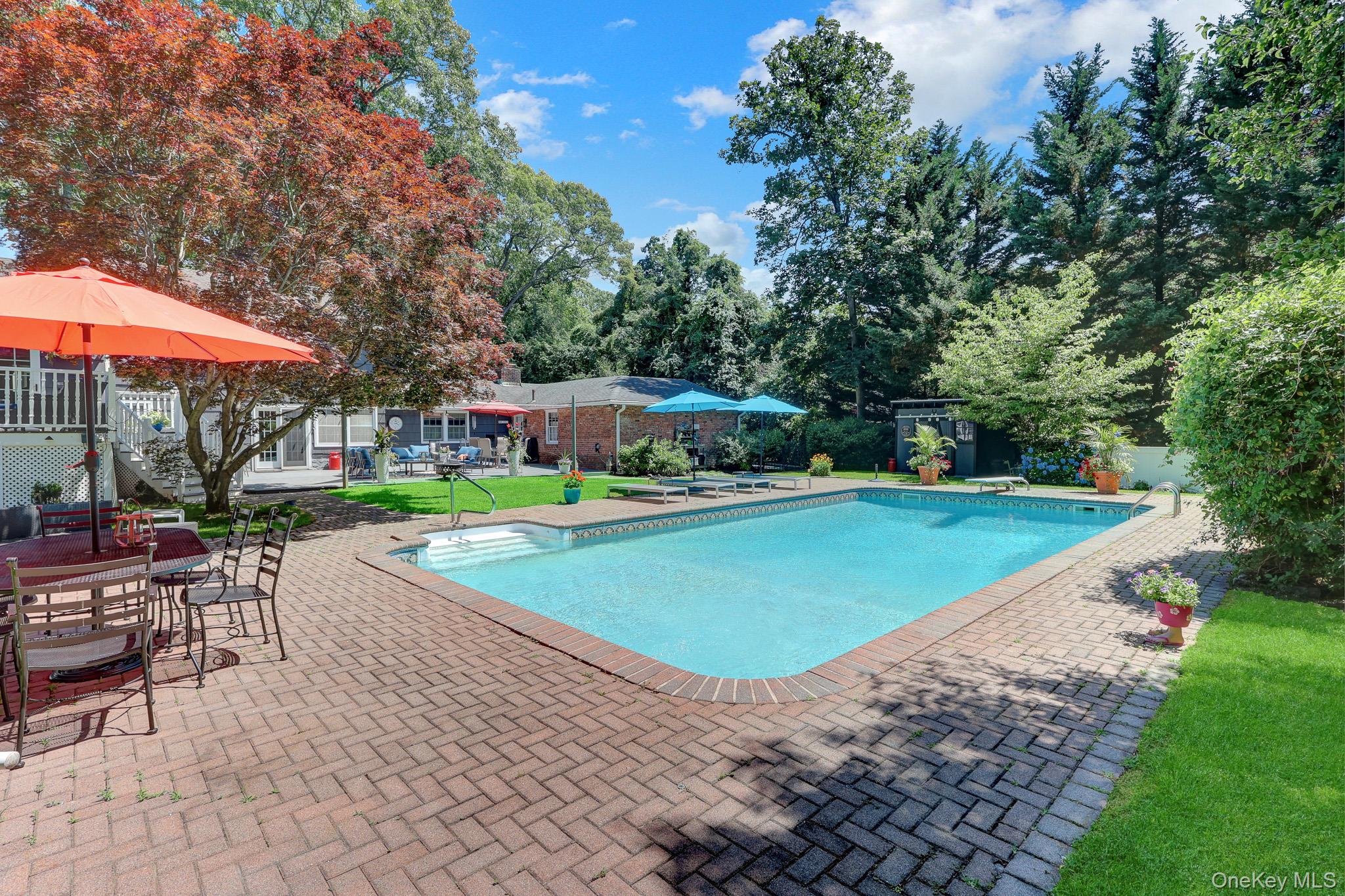 121 Old Field Road Huntington, NY 11743 - Photo 34 of 38 Entertaining Paver patio