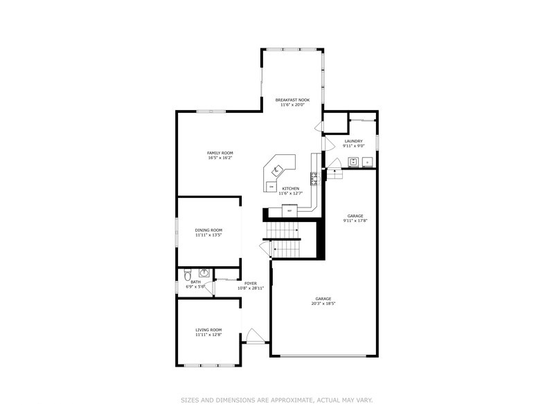 1683 Rockefeller Drive Mundelein, IL 60060 - Photo 23 of 25 a picture of a floor plan