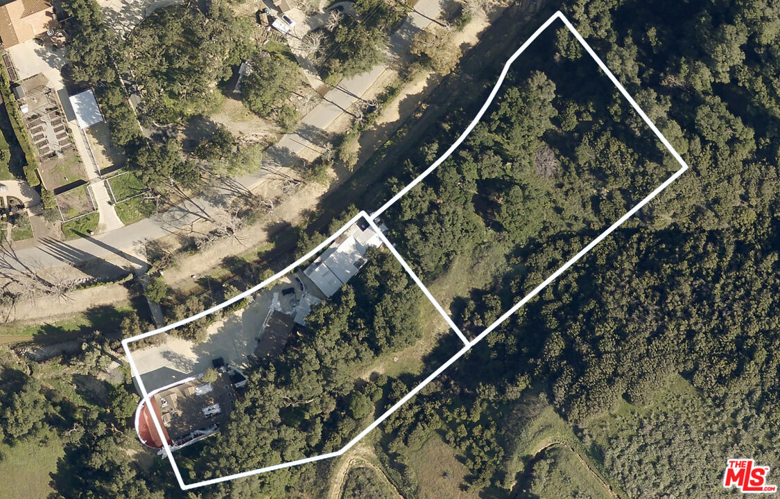 2470 Stokes Canyon Road Calabasas, CA 91302 - Photo 2 of 5 an aerial view of a house