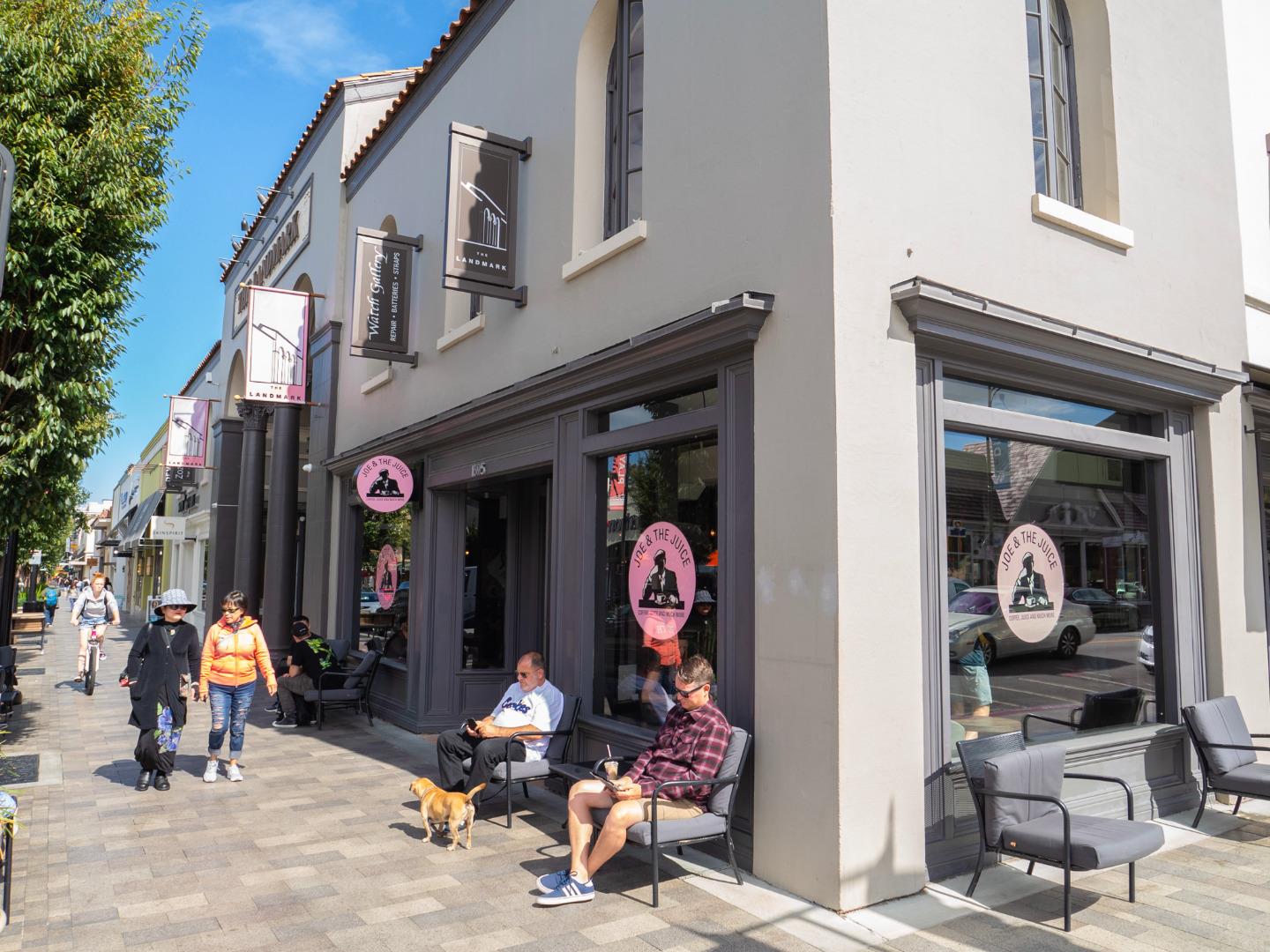 525 Almer Road, Unit 210 Burlingame, CA 94010 - Photo 32 of 36 a view of a building with sitting area