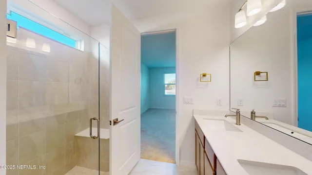 a view of walk in closet