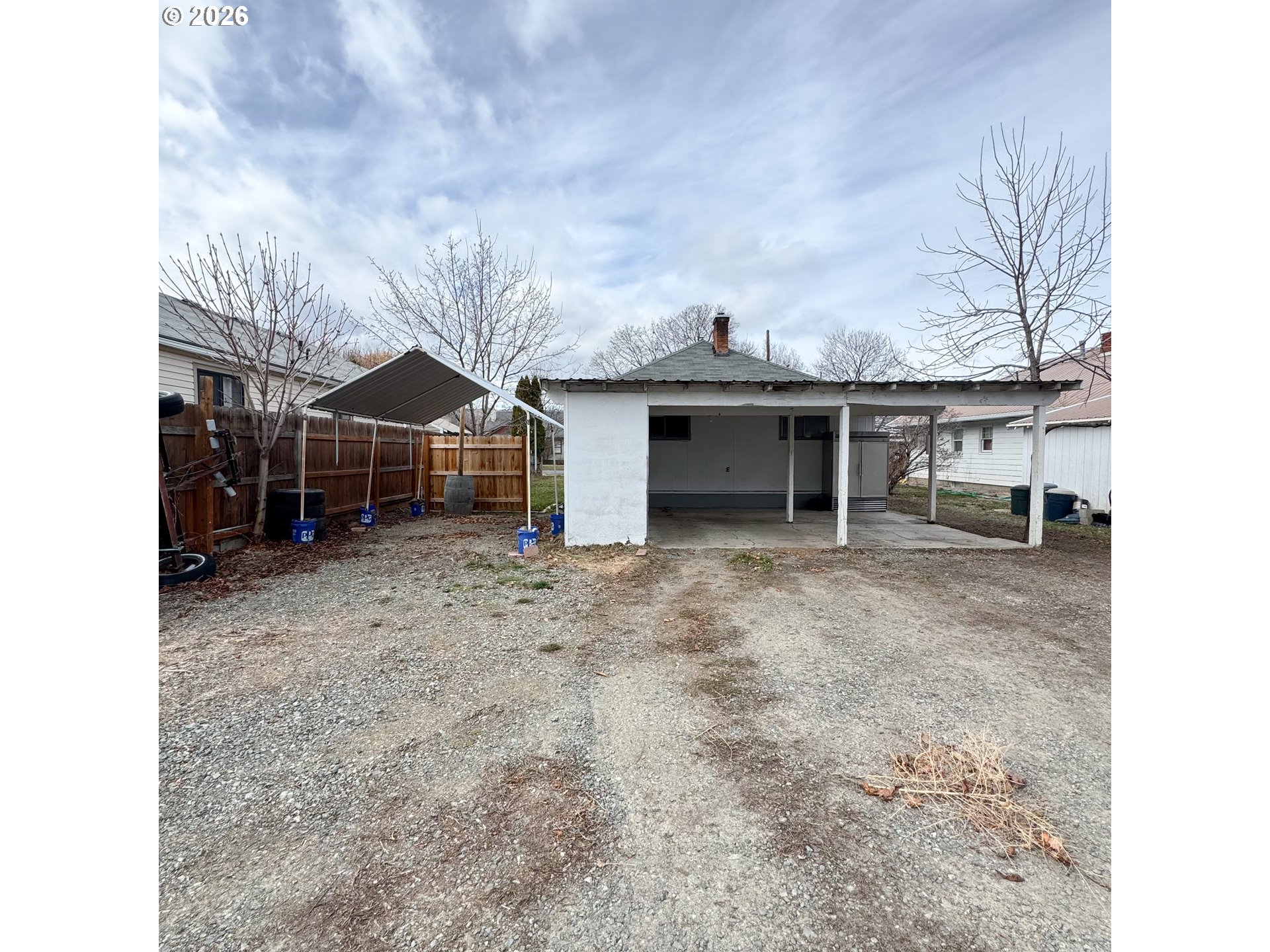 2414 3rd Street Baker City, OR 97814 - Photo 20 of 23 a view of a house with iron fence