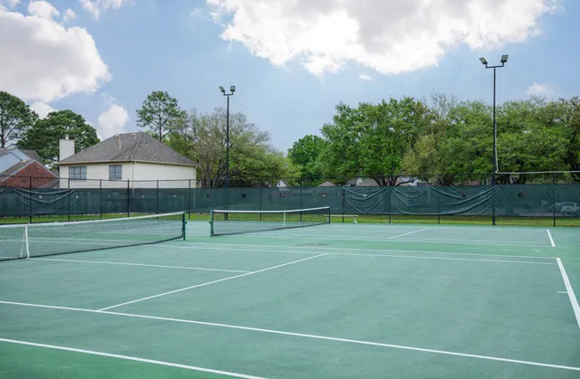 a view of a yard and entertaining space