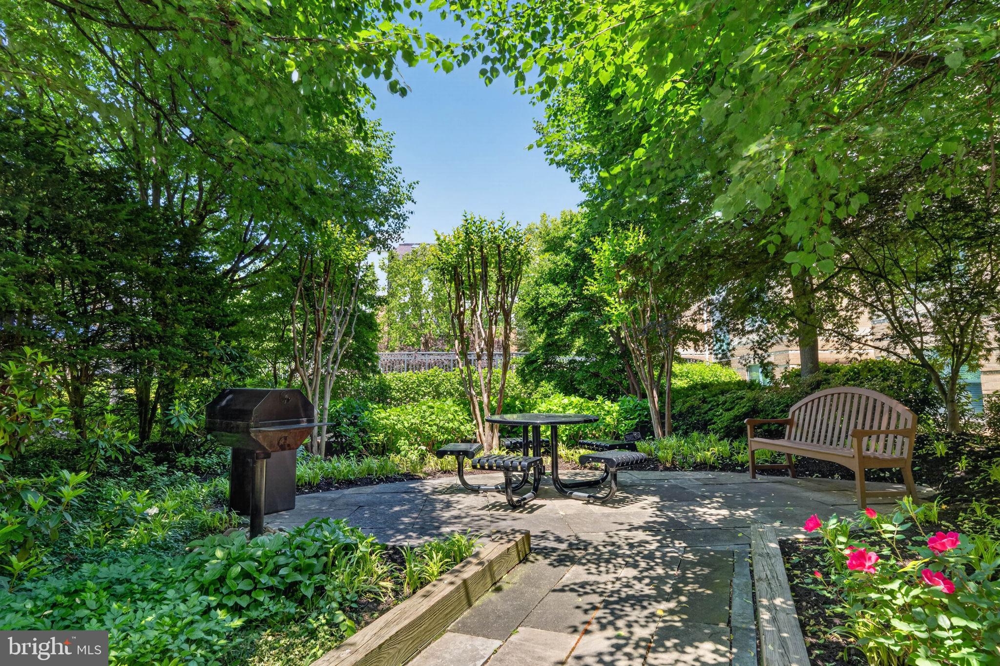 12000 Market Street, Unit 266 Reston, VA 20190 - Photo 31 of 49 Beautiful courtyard w/barbecue grills