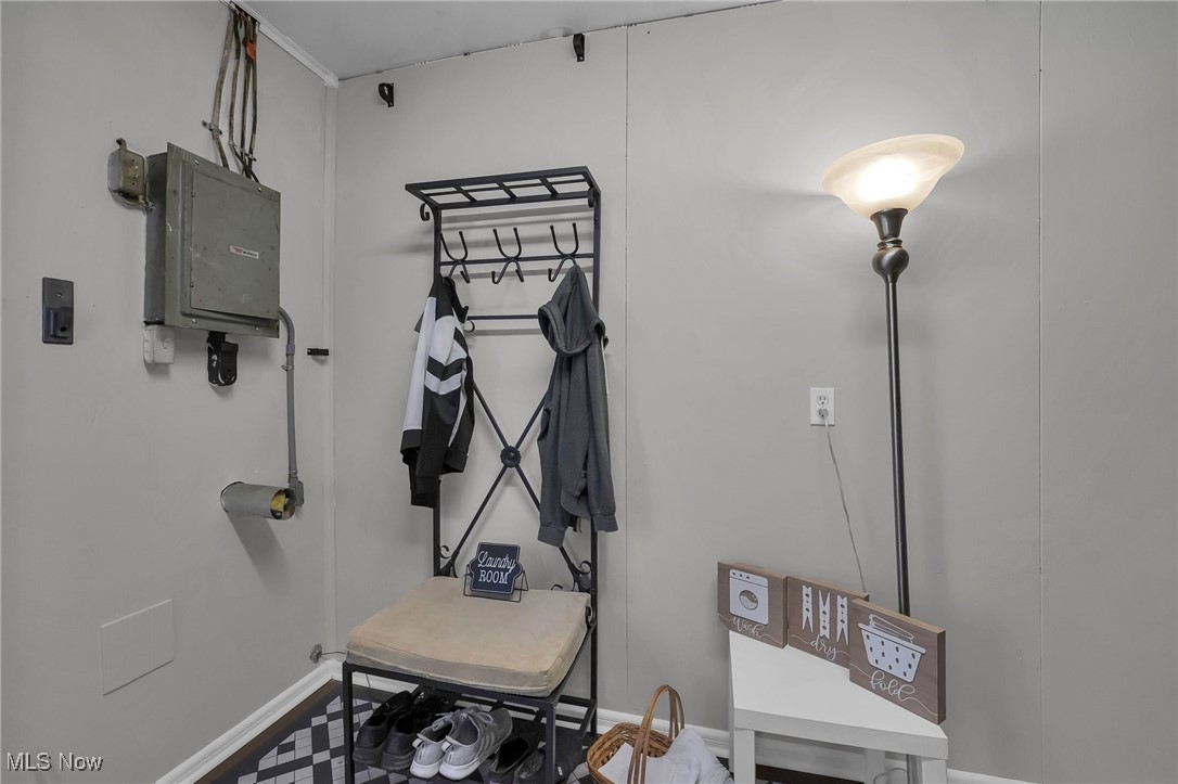 156 South Hampton Road Columbus, OH 43213 - Photo 21 of 25 Misc room with electric panel and baseboards