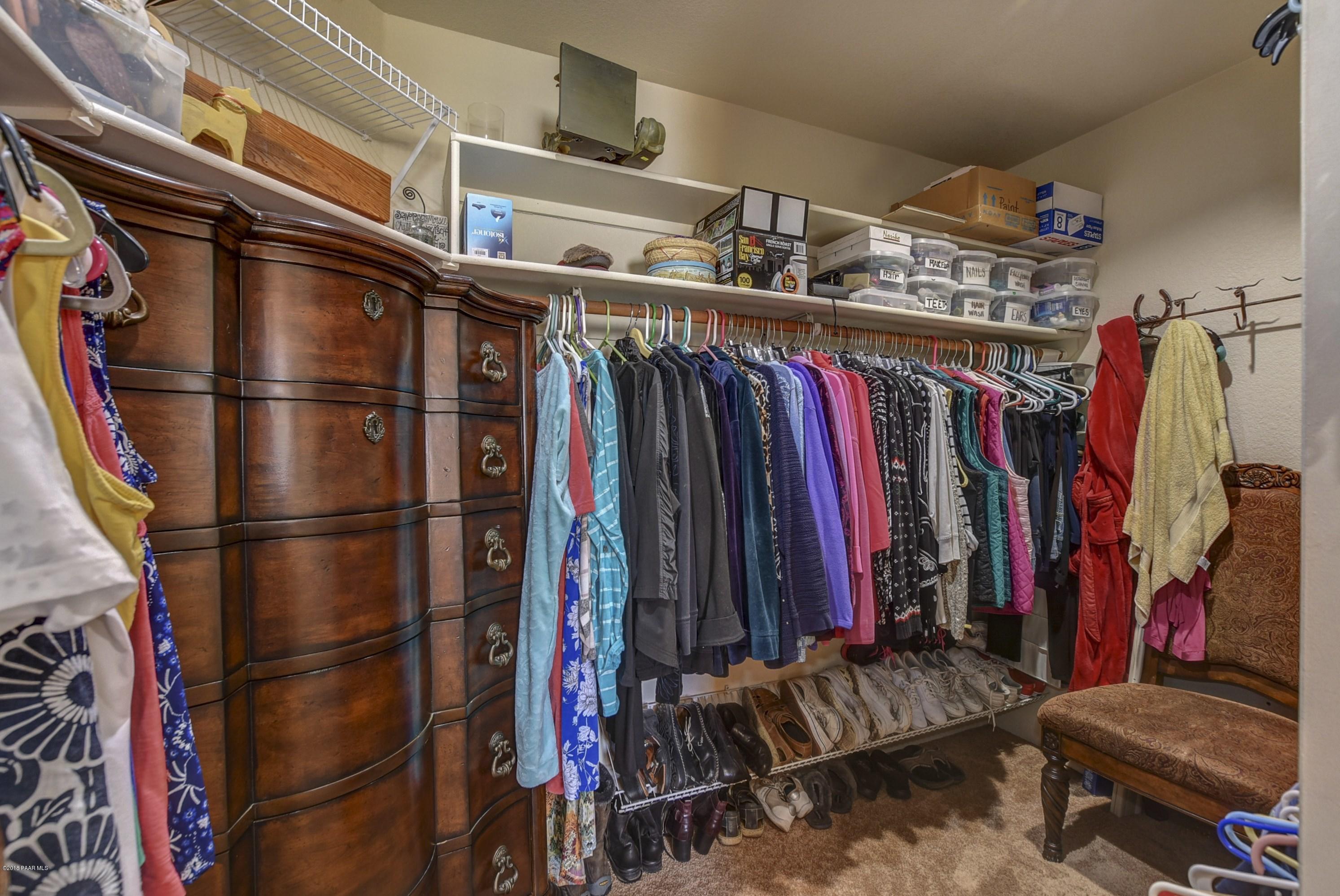 1410 Moyer Road Prescott, AZ 86303 - Photo 18 of 28 018_Master Bedroom Closet