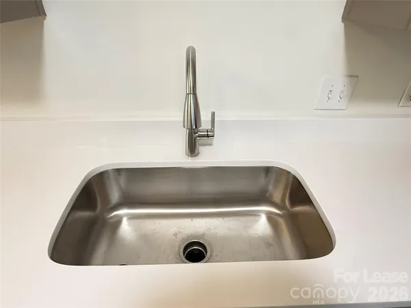 a close view of sink