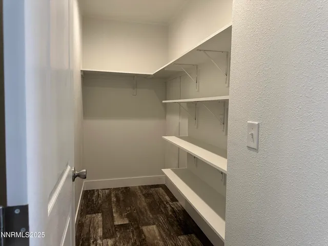 a view of walk in closet
