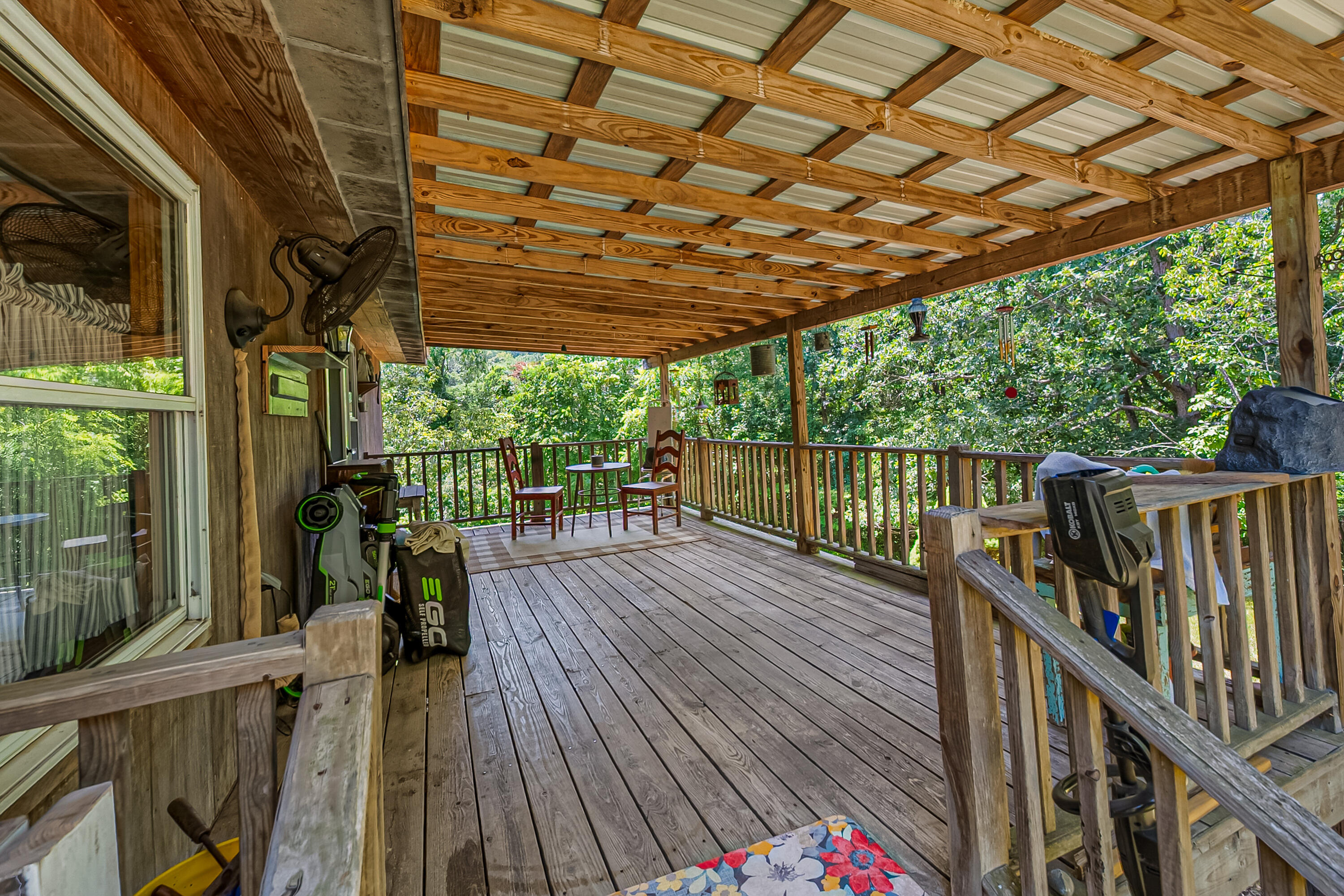 2389 Reesedale Road Elliston, VA 24087 - Photo 46 of 62 a view of outdoor space with wooden deck