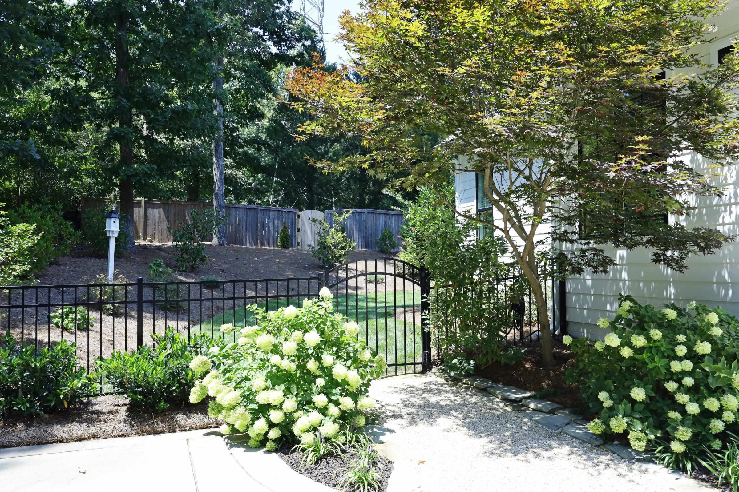 5405 Crestview Road Raleigh, NC 27609 - Photo 46 of 48 Side Gate Entry to Backyard