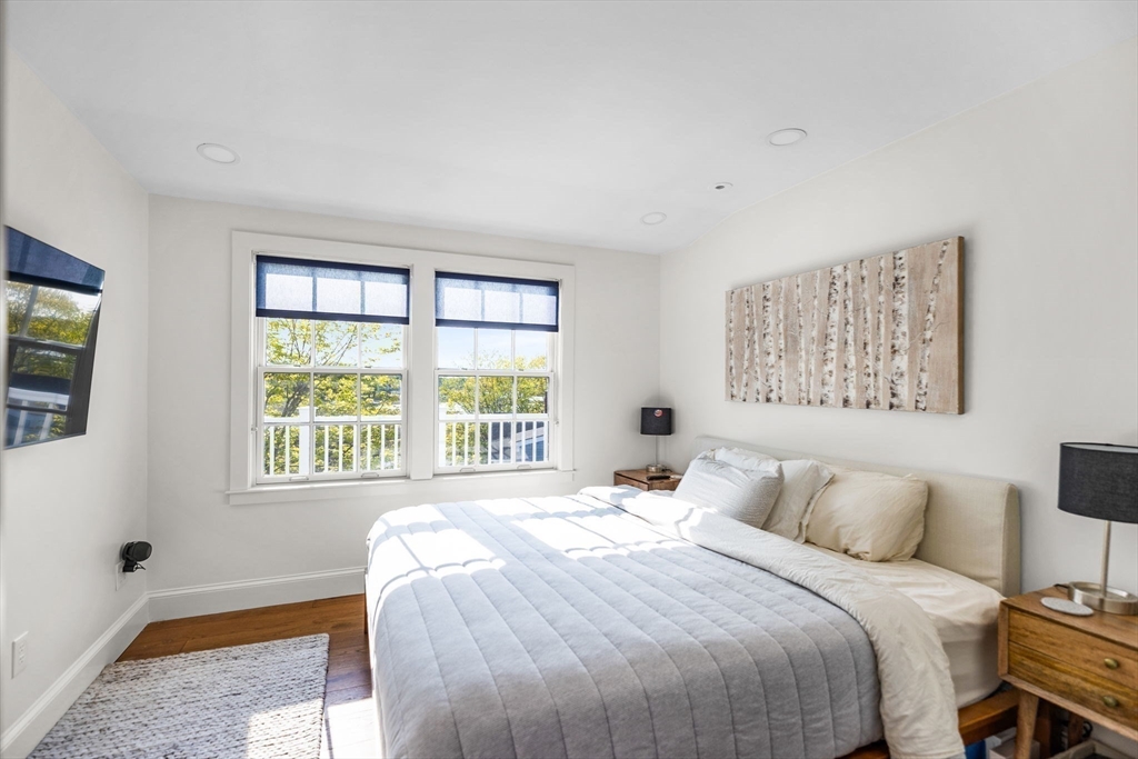 1 R Bailey's Island Road Scituate, MA 02066 - Photo 36 of 42 a bedroom with a bed and a window
