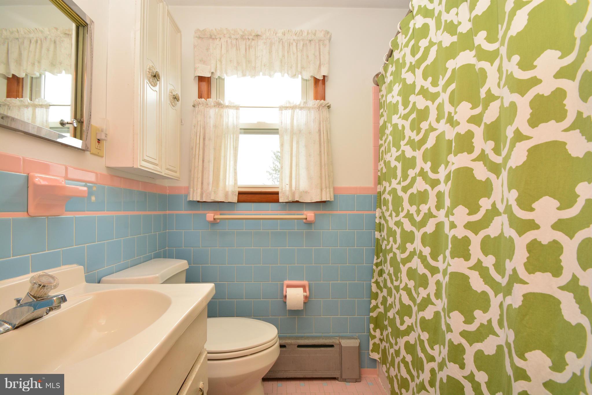 4910 Forge Road Perry Hall, MD 21128 - Photo 22 of 25 a bathroom with a sink a toilet and a mirror