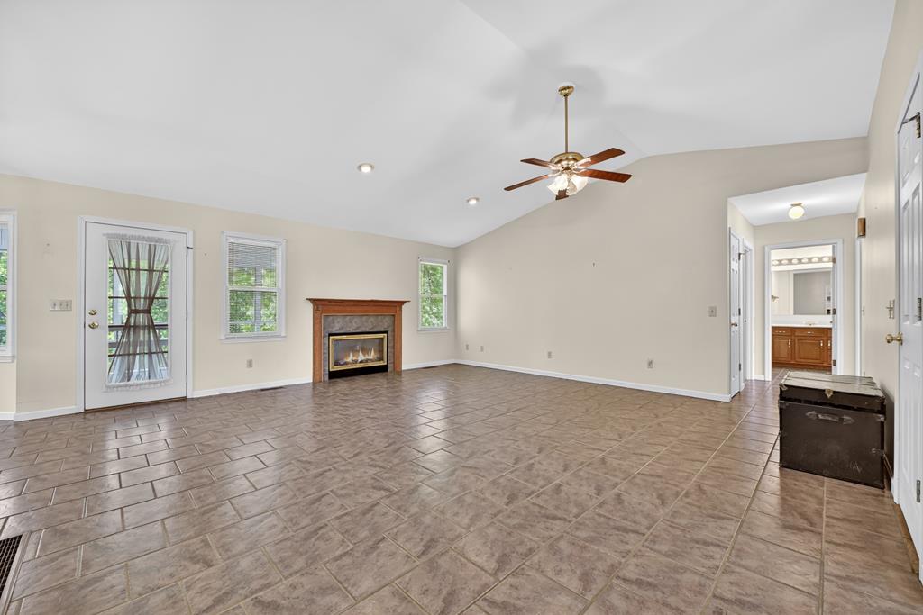 380 La Vista Drive Blue Ridge, GA 30513 - Photo 27 of 48 wooden floor in an empty room with a window