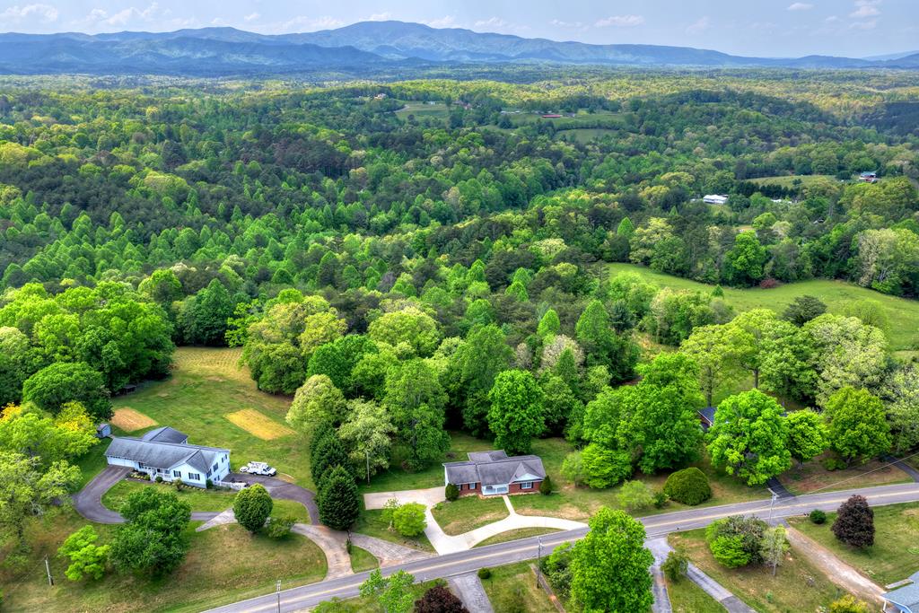 380 La Vista Drive Blue Ridge, GA 30513 - Photo 6 of 48 an aerial view of a house with a yard