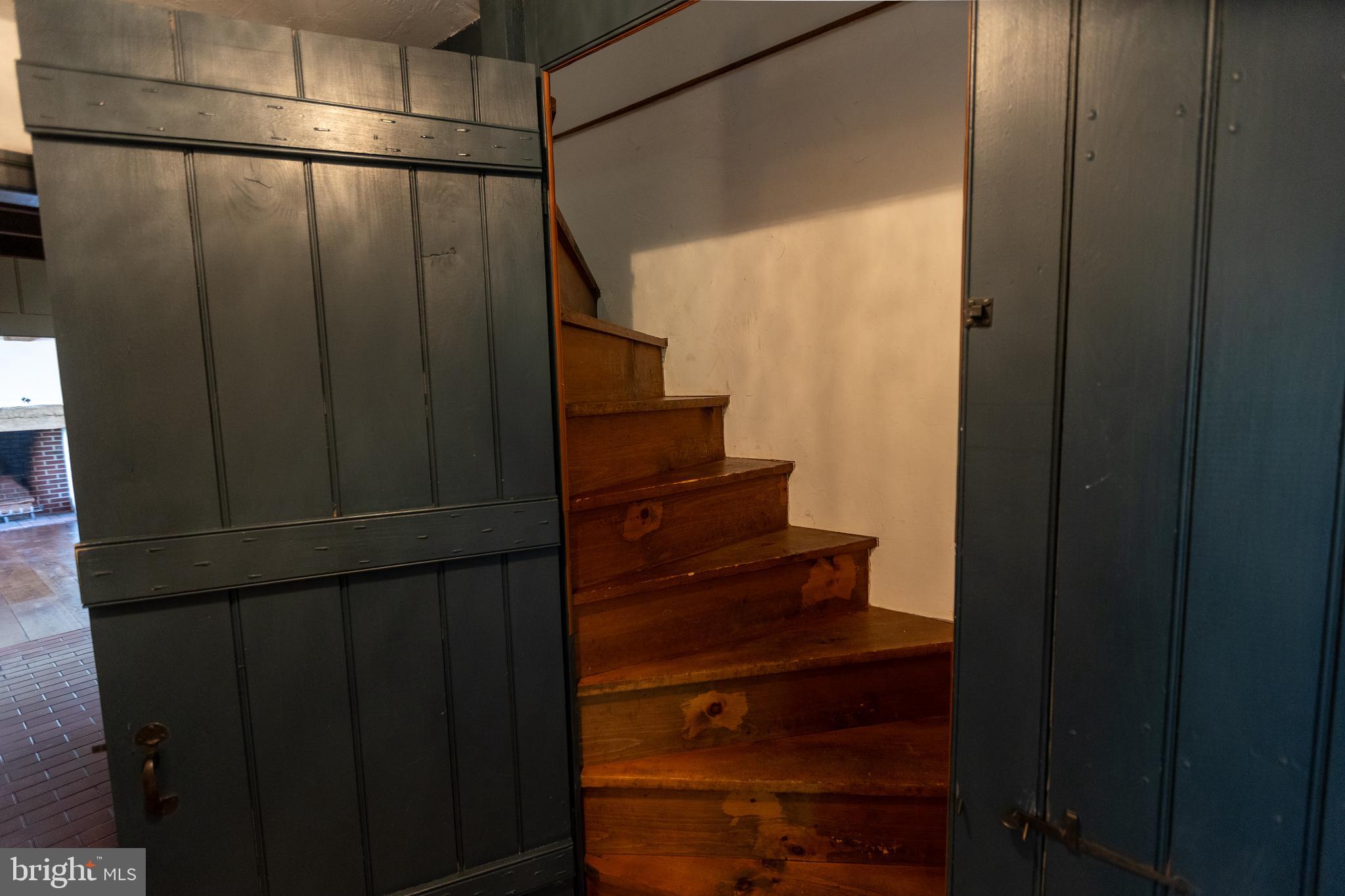 1420 Street Road Chester Springs, PA 19425 - Photo 28 of 46 Farmhouse Stairs to 2nd Floor