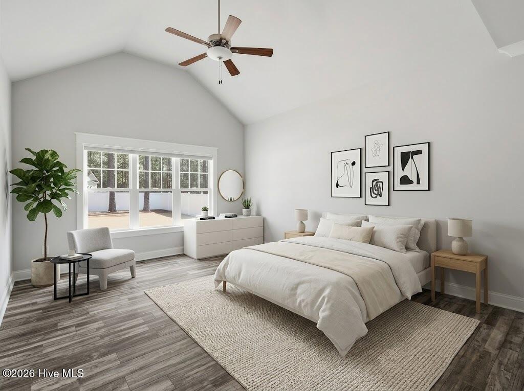 1267 Linden Road Aberdeen, NC 28315 - Photo 5 of 44 Countless options to style this primary bedroom on the main level