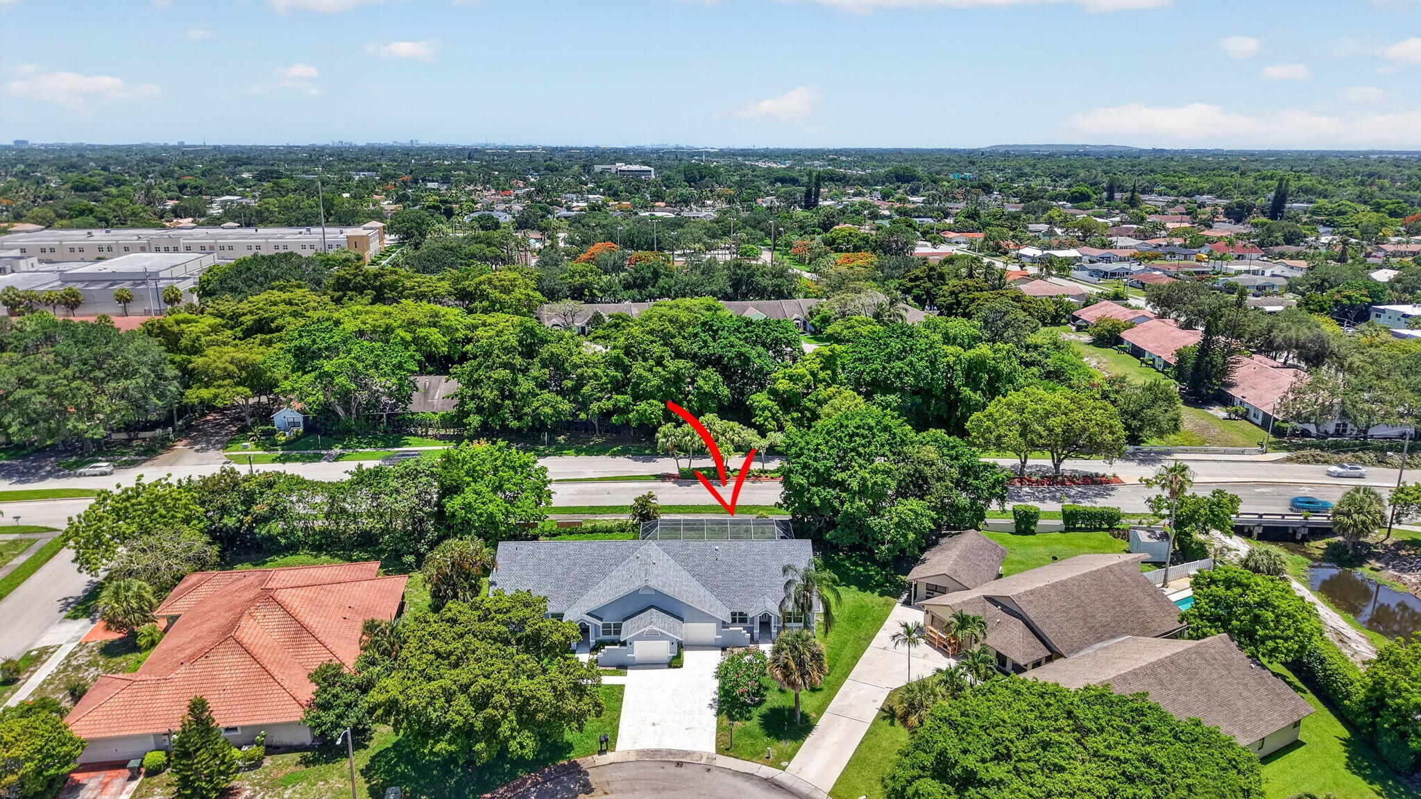 1378 Northwest 13th Court Boca Raton, FL 33486 - Photo 47 of 57 AERIAL VIEW