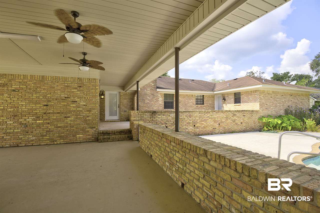 3370 Roberts Lane Semmes, AL 36575 - Photo 23 of 33 Covered Back Patio