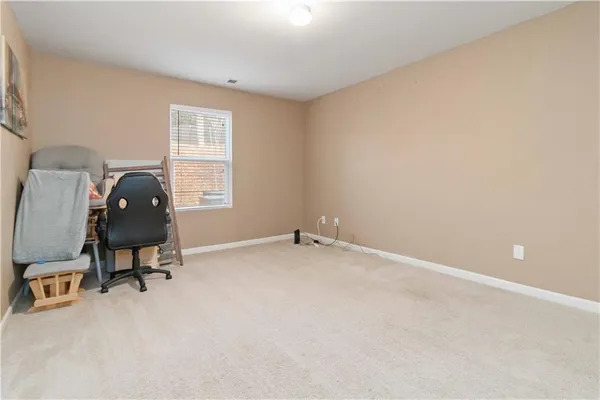 a workspace with a window