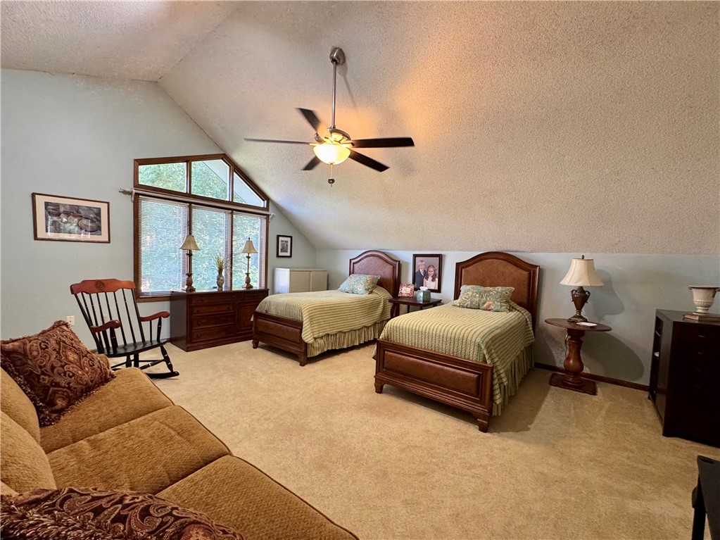 222 Terrace Drive Anderson, SC 29621 - Photo 34 of 44 Large Upstairs Cathedral Ceiling Bedroom