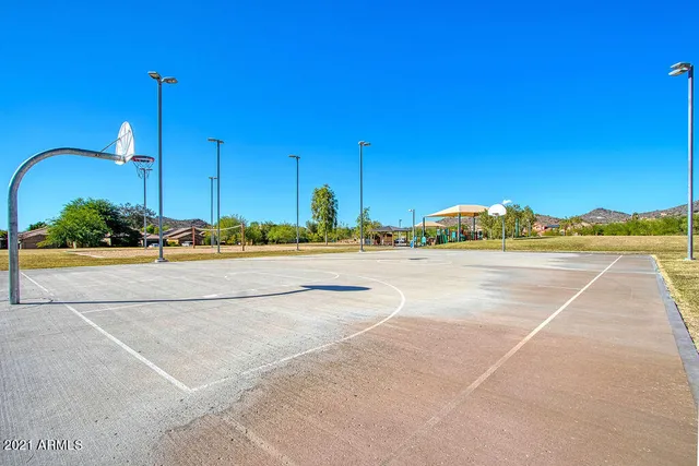 a view of a basket ball ground