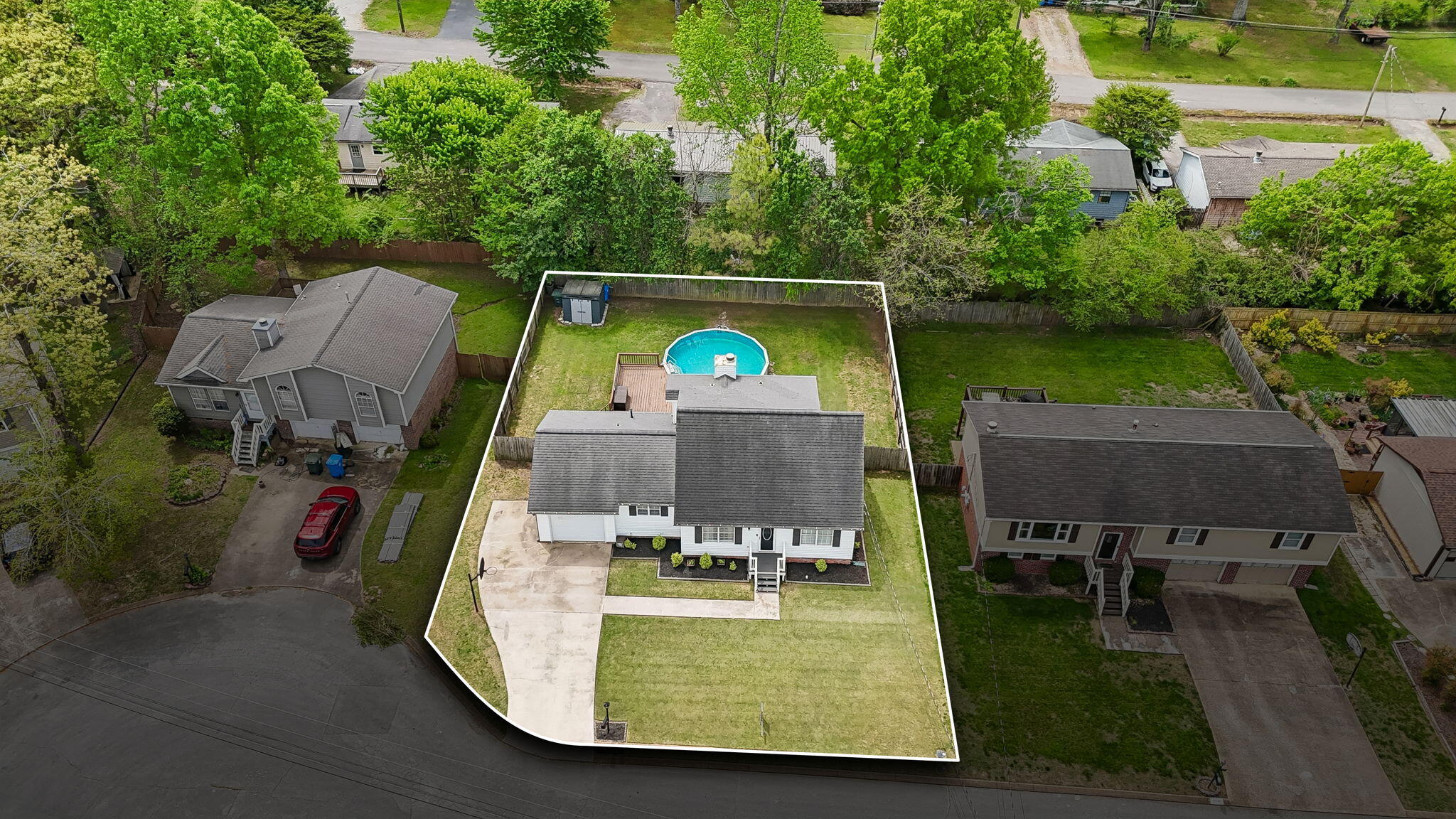 8332 Hamilton Oaks Drive Chattanooga, TN 37421 - Photo 38 of 44 Aerial View