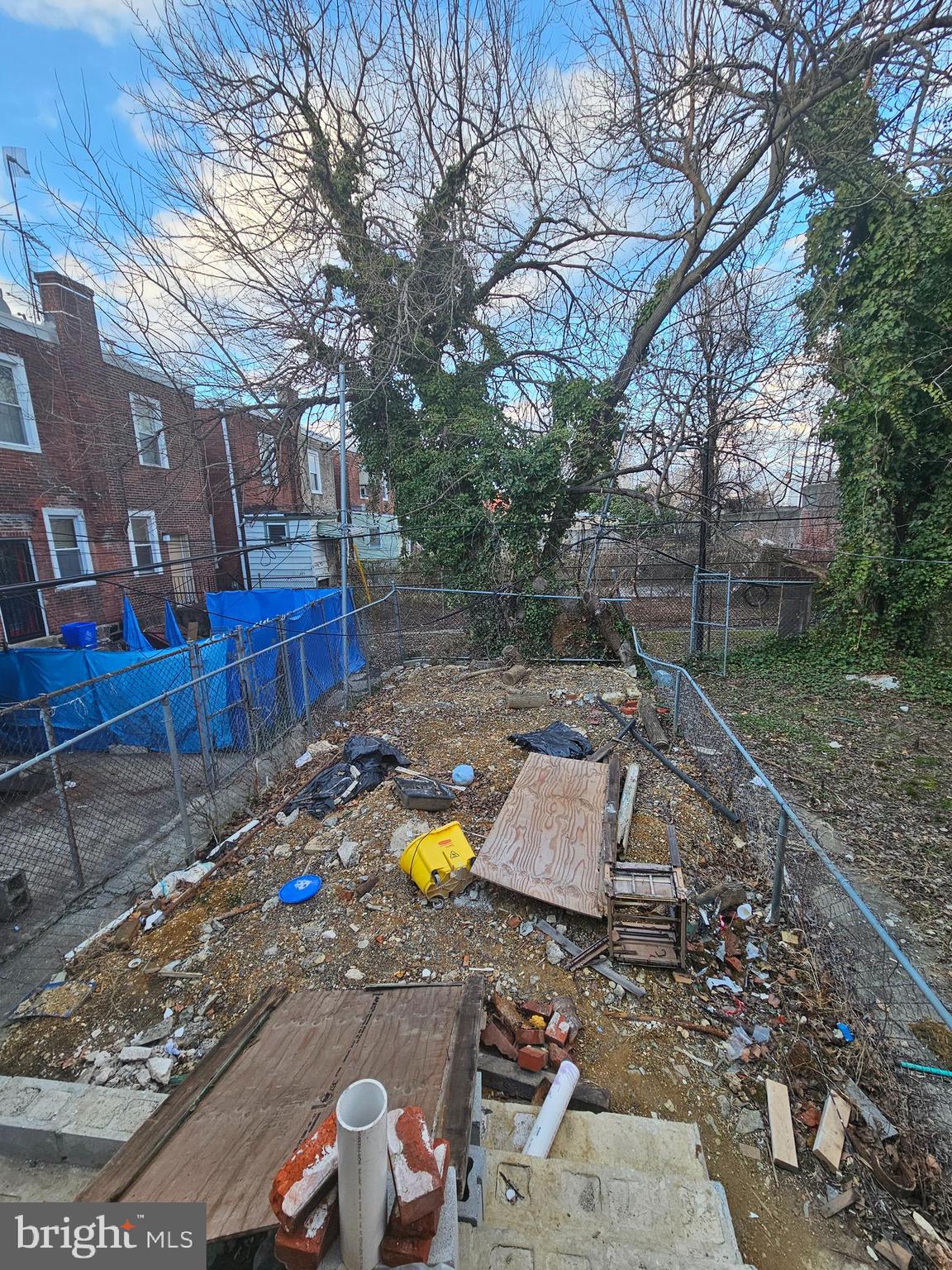 6047 Race Street Philadelphia, PA 19139 - Photo 23 of 23 a view of yard from deck having patio