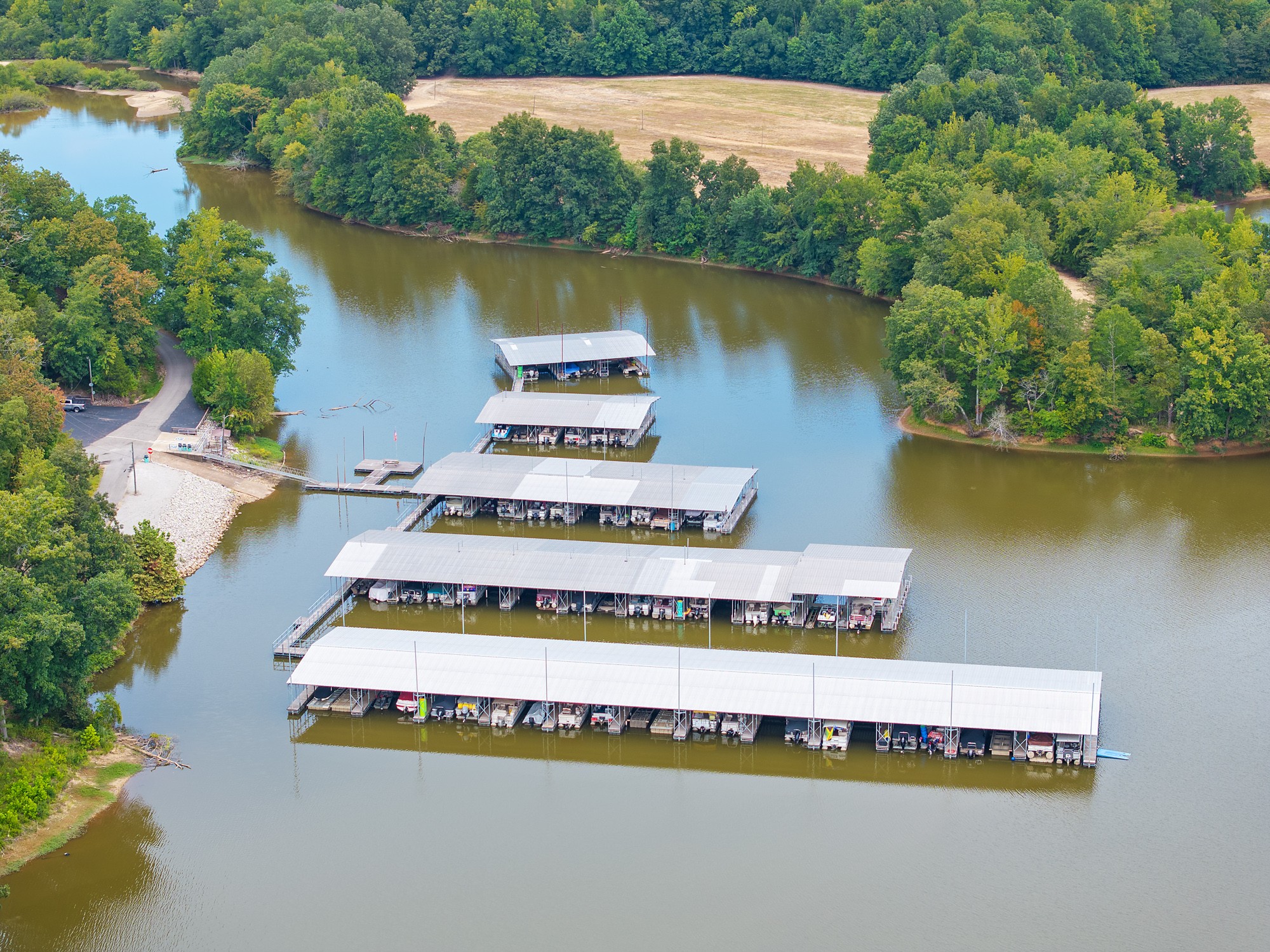 576 Ridgeway Drive Sugar Tree, TN 38380 - Photo 61 of 79 a view of a house with a lake view