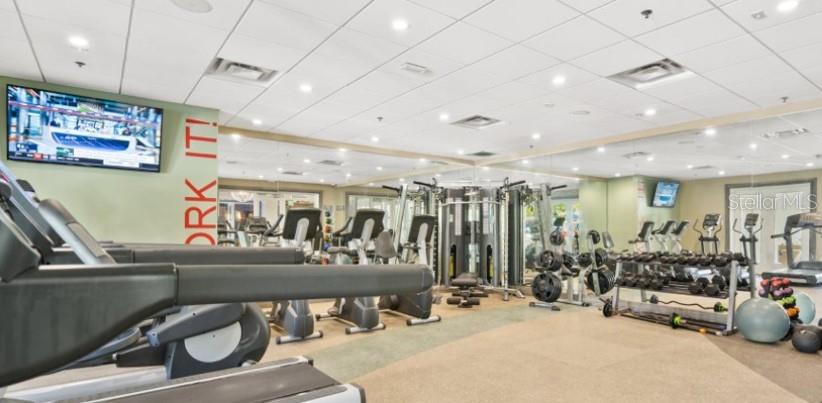 7855 Poplin Street Kissimmee, FL 34747 - Photo 11 of 15 a view of a room with gym equipment