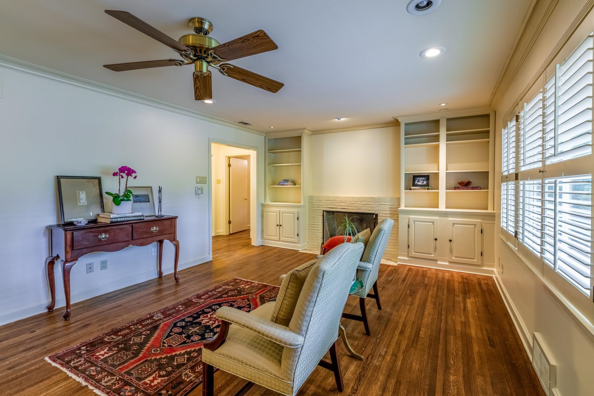 4174 Minden Road Memphis, TN 38117 - Photo 5 of 24 a living room with furniture fireplace and window