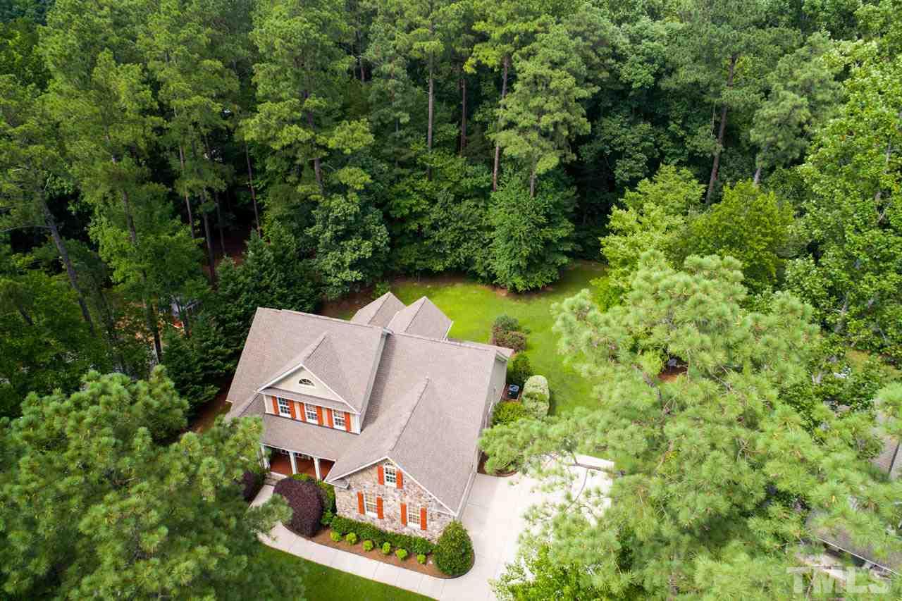 9512 Ray Road Raleigh, NC 27613 - Photo 25 of 25 an aerial view of a house with yard swimming pool and outdoor seating