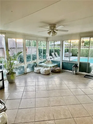 a living room filled with furniture