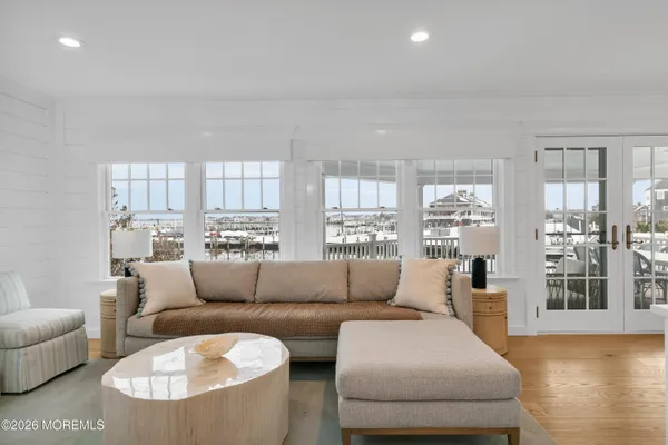 a view of a ocean from a balcony