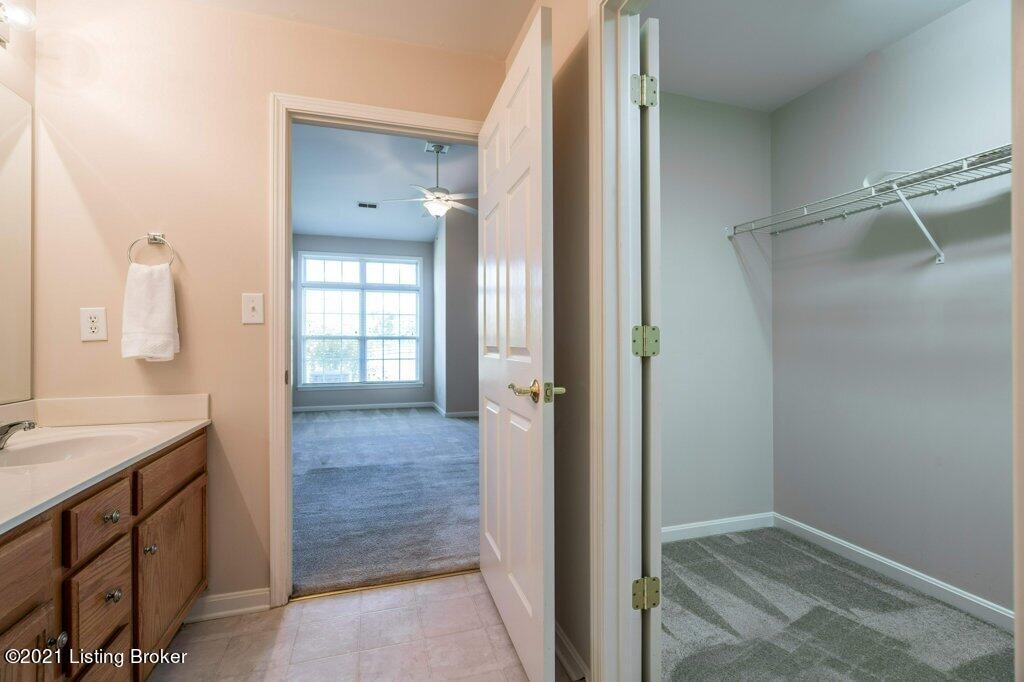 7337 Rivers End Circle Louisville, KY 40258 - Photo 19 of 33 Primary Walk-In Closet off the Bathroom