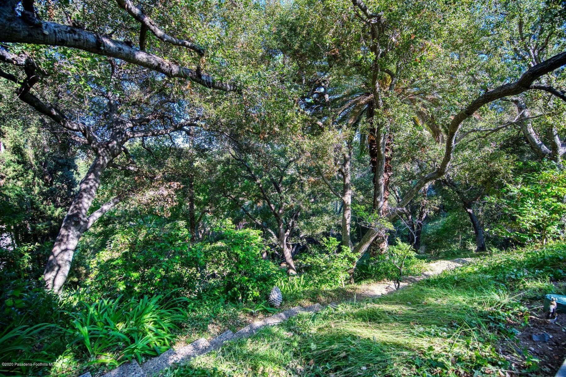 400 South San Rafael Avenue Pasadena, CA 91105 - Photo 39 of 49 a backyard of a house with lots of green space
