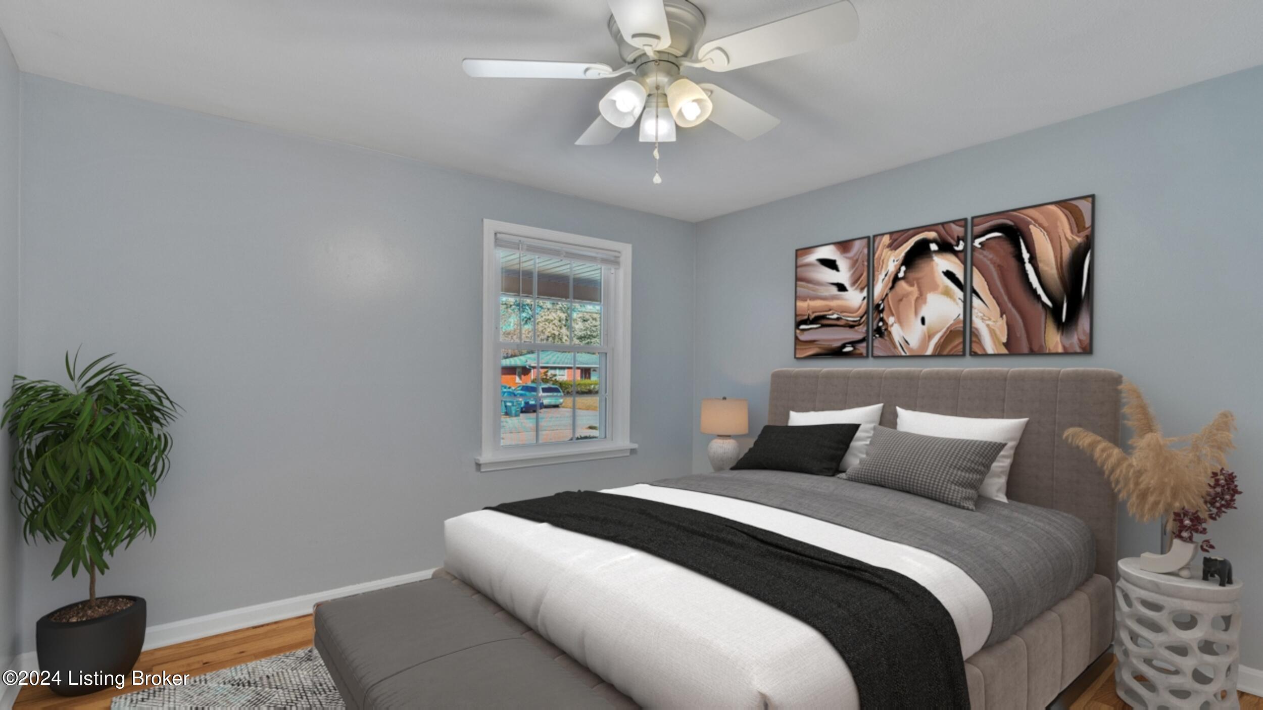 8011 Bluebonnet Road Louisville, KY 40258 - Photo 13 of 36 Bedroom 2 Virtually Staged