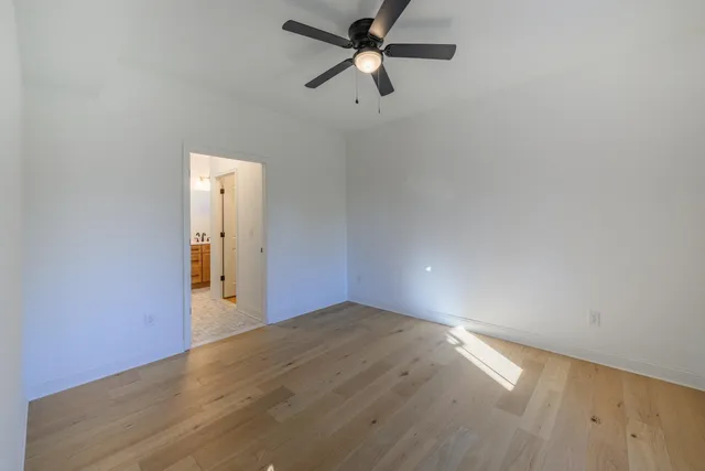 wooden floor in an empty room