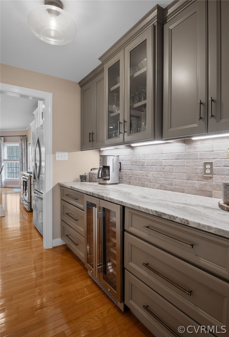2713 Founders Bridge Road Midlothian, VA 23113 - Photo 16 of 49 a kitchen with granite countertop a sink and cabinets