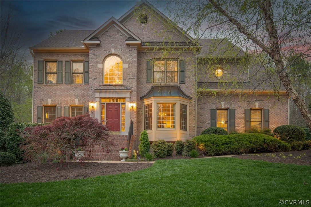2713 Founders Bridge Road Midlothian, VA 23113 - Photo 2 of 49 a front view of a house with garden