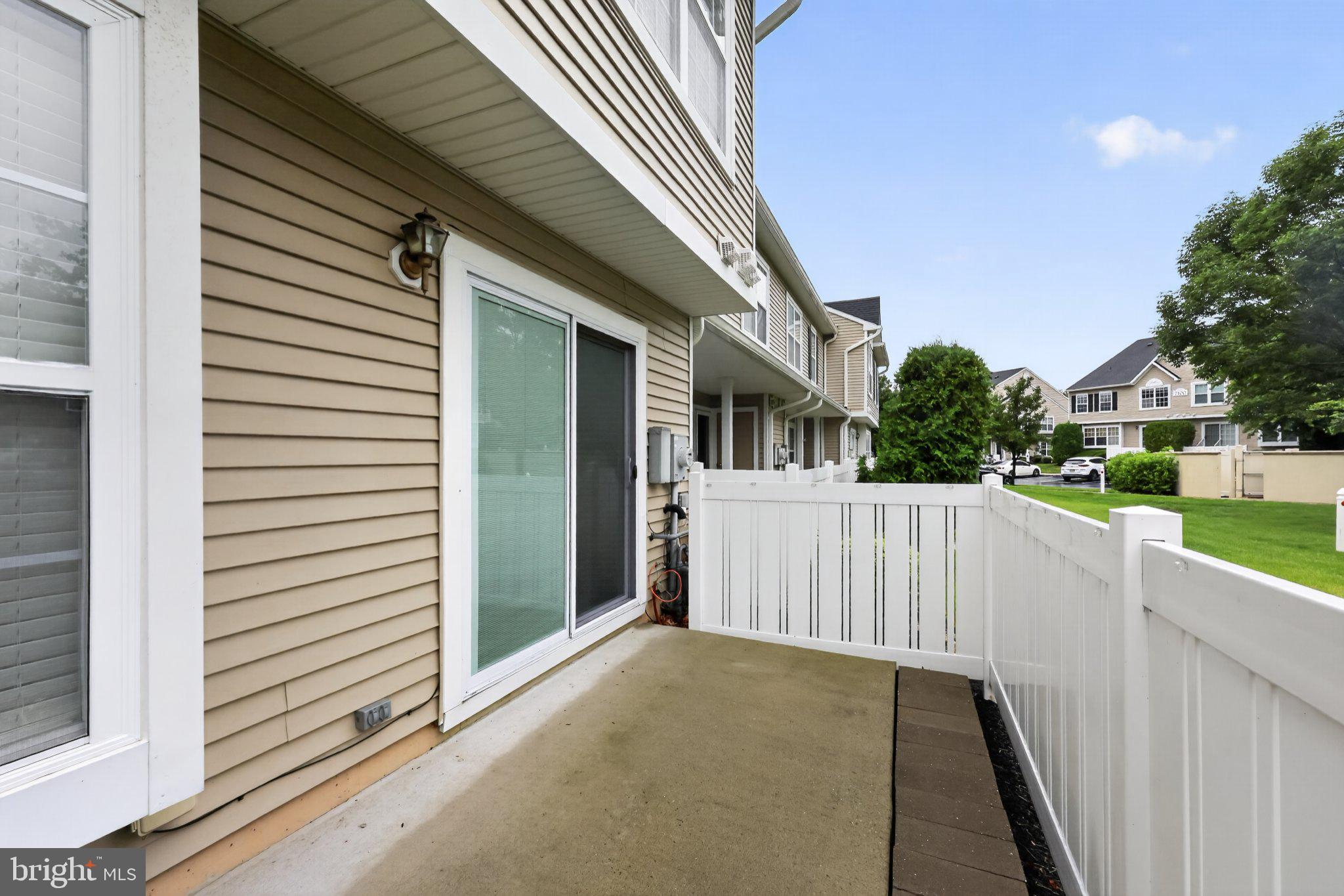 4105 Buxmont Road Marlton, NJ 08053 - Photo 15 of 18 Charming patio with serene views.