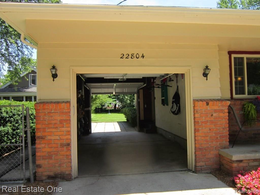 22804 Power Road Farmington, MI 48336 - Photo 32 of 35 through garage.jpg