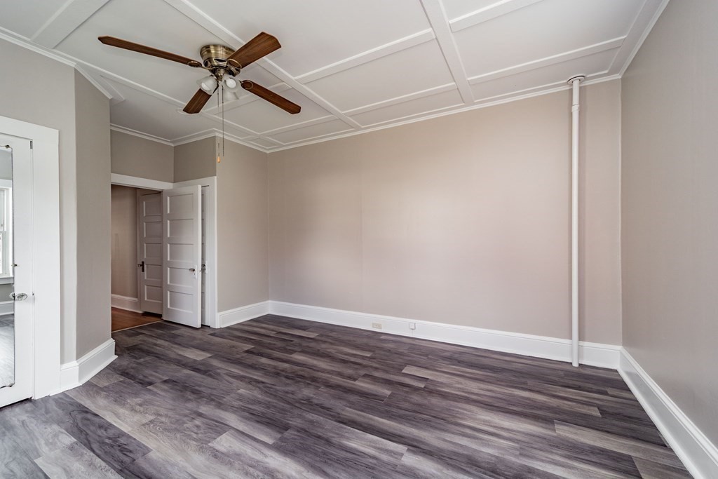 120 Winton Street Springfield, MA 01118 - Photo 14 of 25 a view of room with hardwood floor and ceiling fan