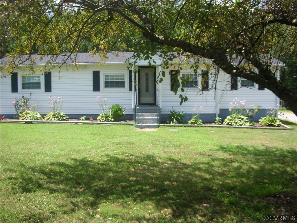 4795 Three Chopt Road Louisa, VA 23093 - Photo 1 of 4 front view of house with a yard